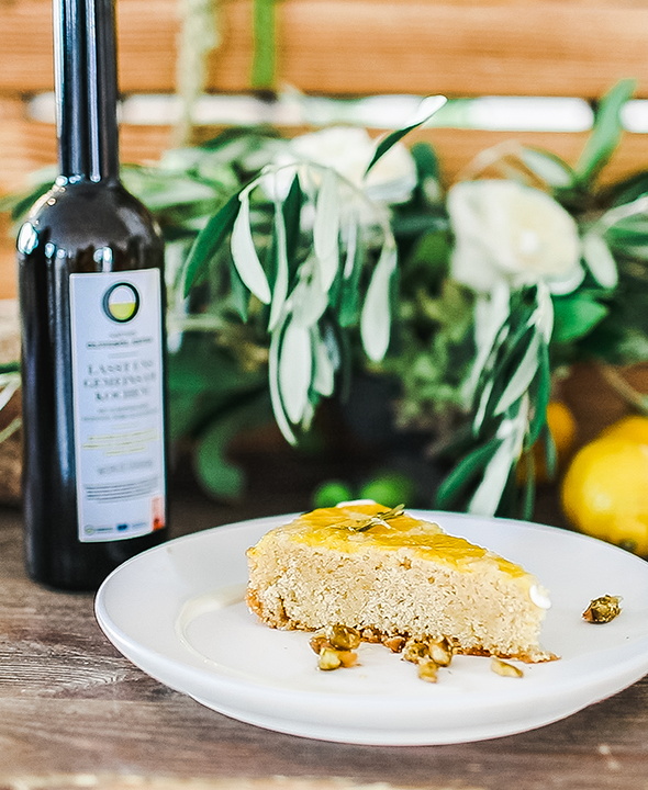 Blutorangen-Kuchen mit nativem Olivenol